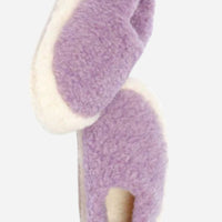 Sheep by the Sea Wool Slippers - Lavender