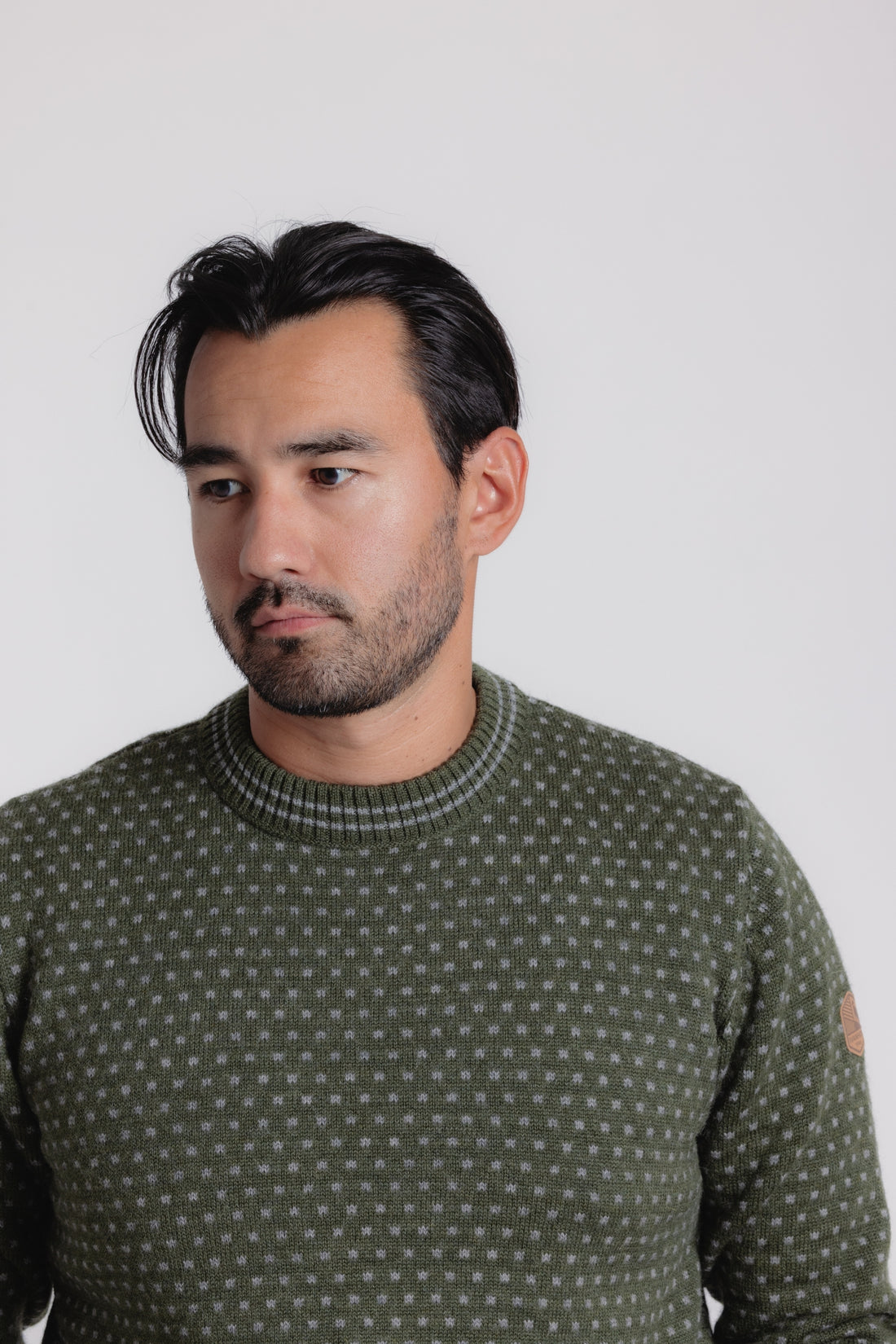 Ivanhoe - Sverre Crewneck - Loden Green