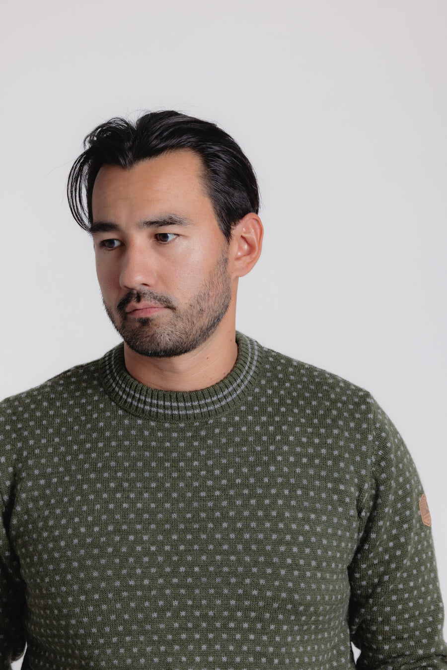 Ivanhoe - Sverre Crewneck - Loden Green