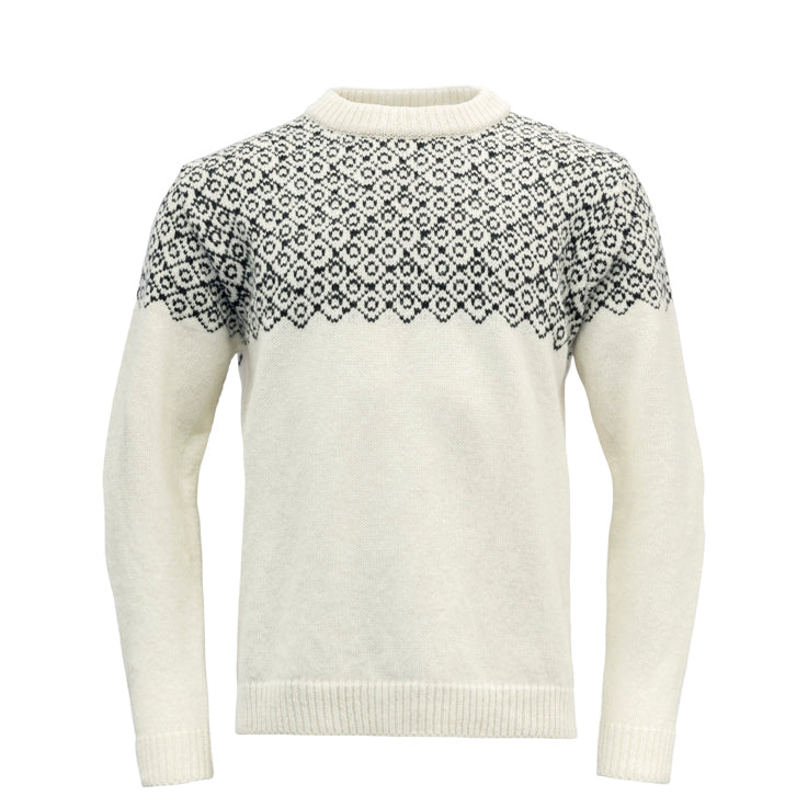 Devold - Bjornoya Sweater - Off White/Ink