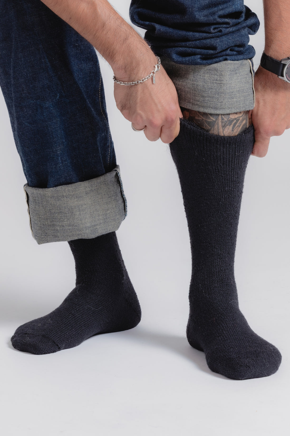 Thermohair - Mohair Socks - Black