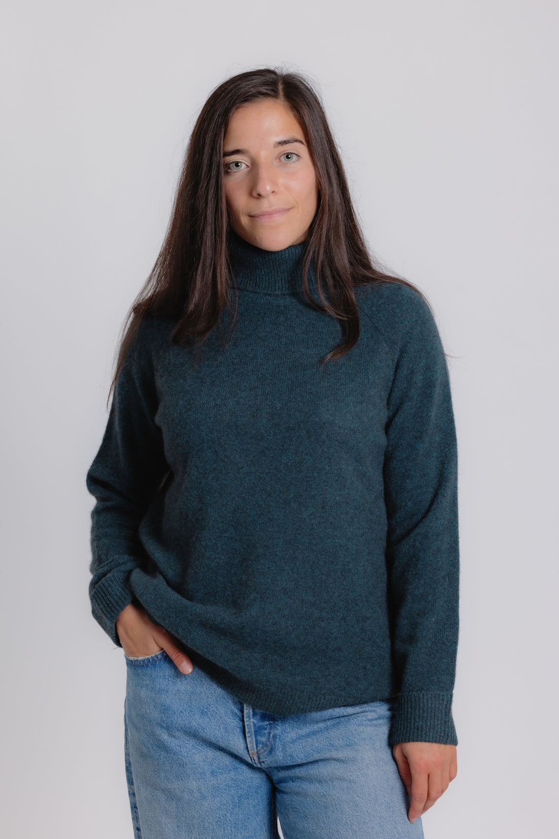 Zoraja Yak Sweater - Green