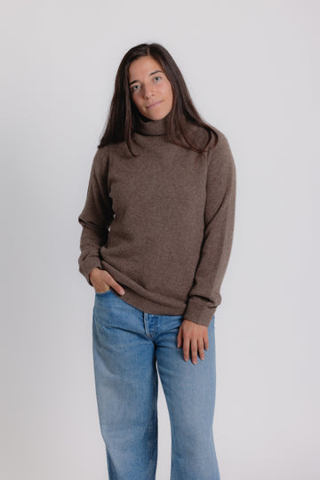 Zoraja Yak Sweater - Mushroom