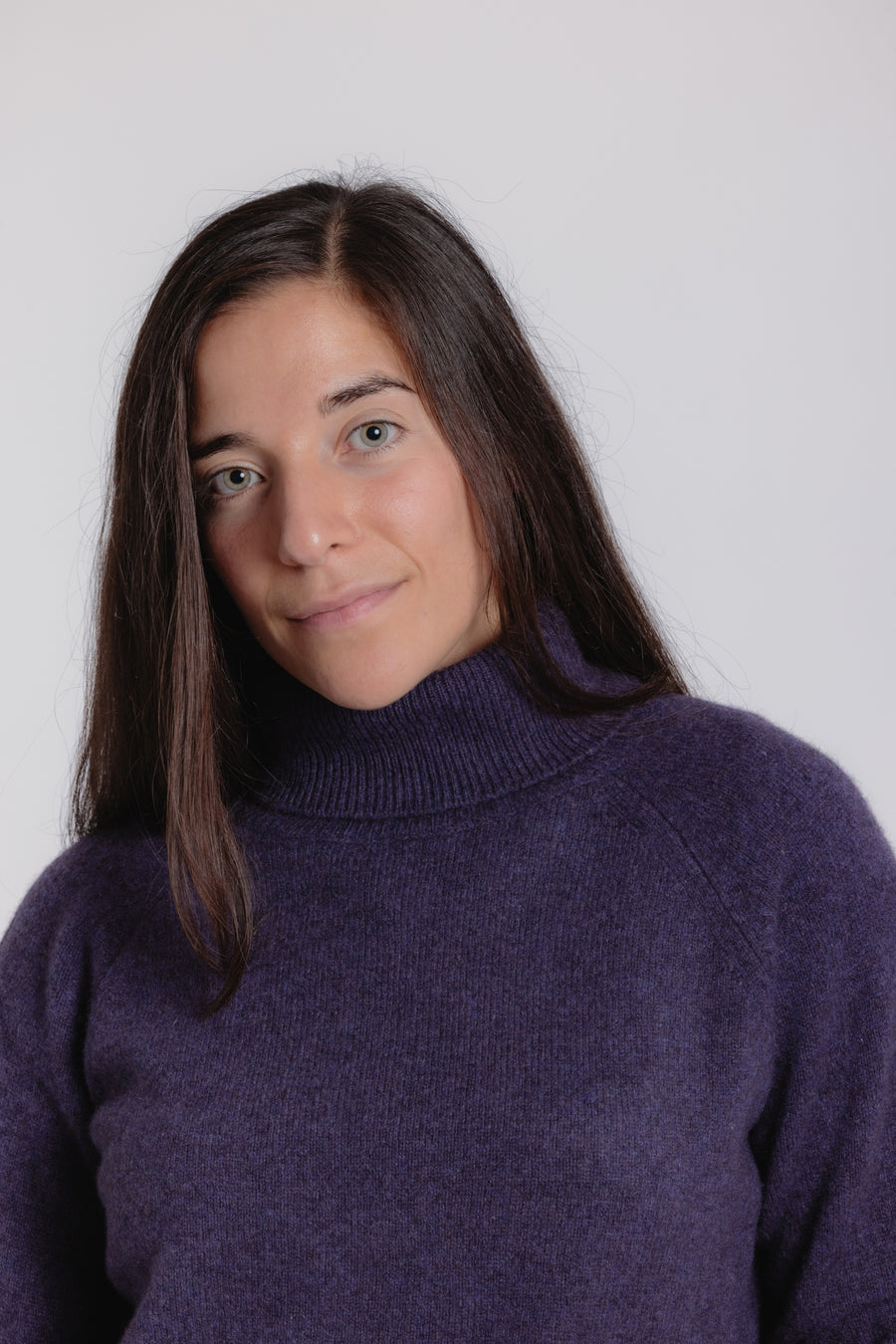 Zoraja Yak Sweater - Plum