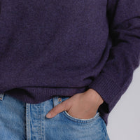 Zoraja Yak Sweater - Plum