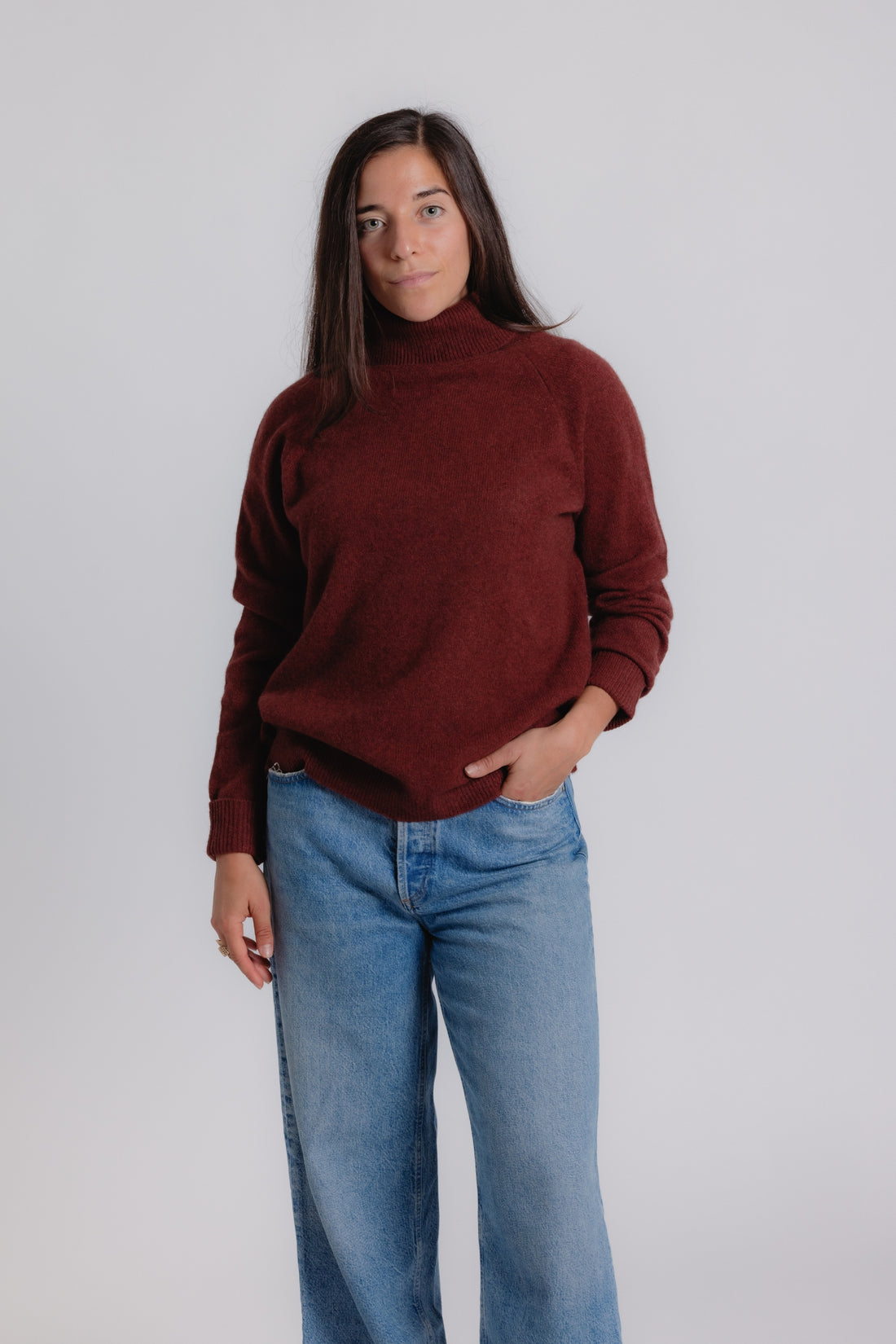 Zoraja Yak Sweater - Spice