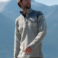Dale of Norway - 140th Anniversary Men's Sweater - Light Charcoal