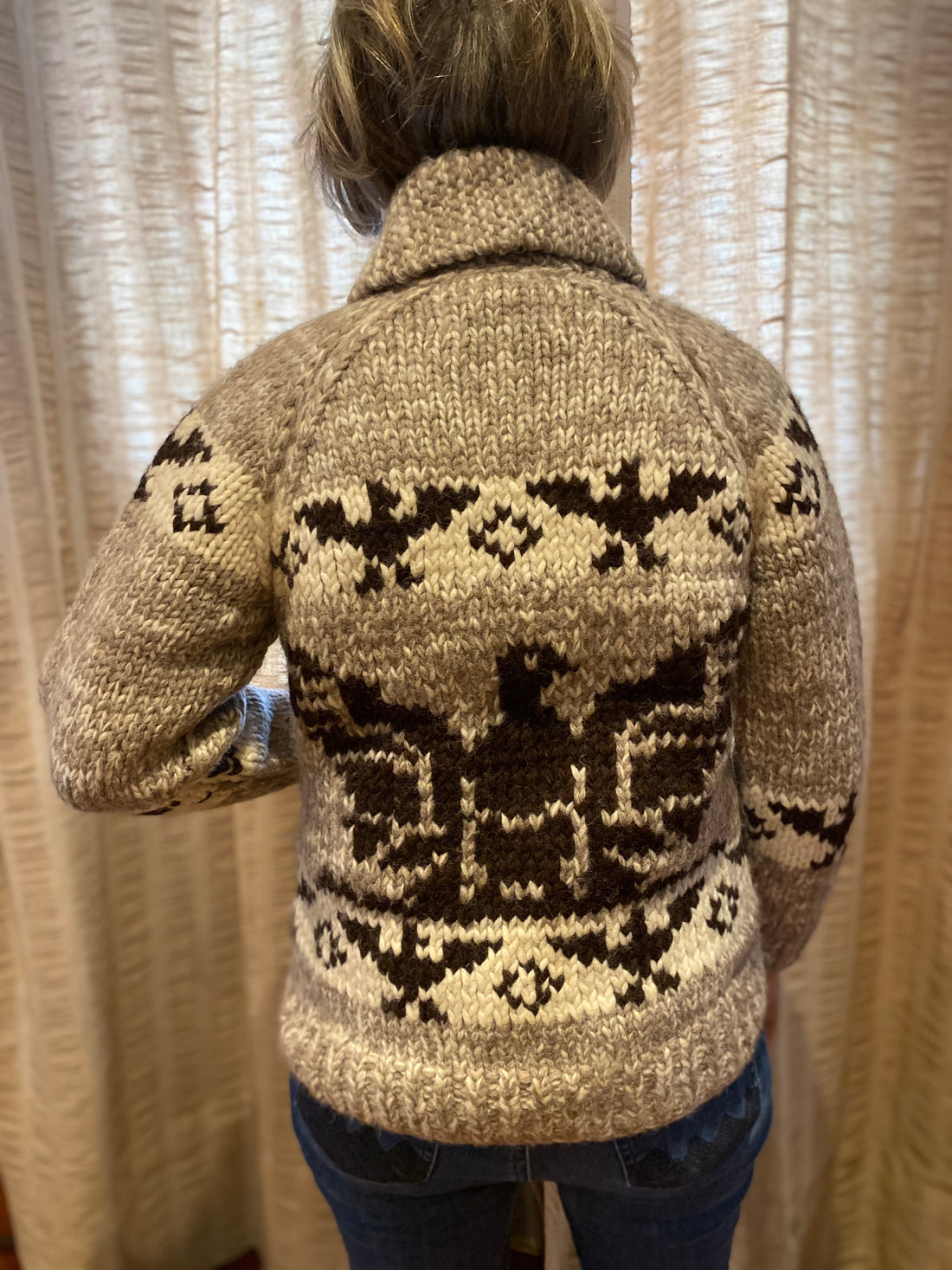 Cowichan Design Sweater - XS