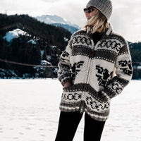 Cowichan Sweater Design - Eagle