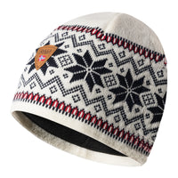 Dale of Norway - Garmisch Unisex Hat - Off White/Navy/Raspberry