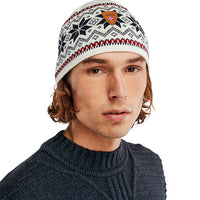 Dale of Norway - Garmisch Unisex Hat - Off White/Navy/Raspberry