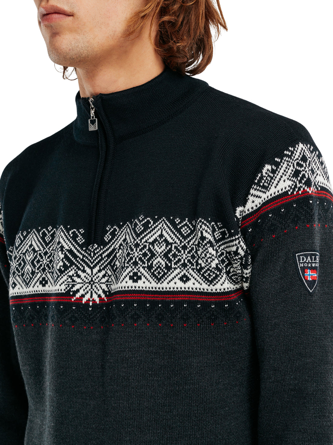 Dale of Norway - Moritz Men's Sweater - Dark Charcoal