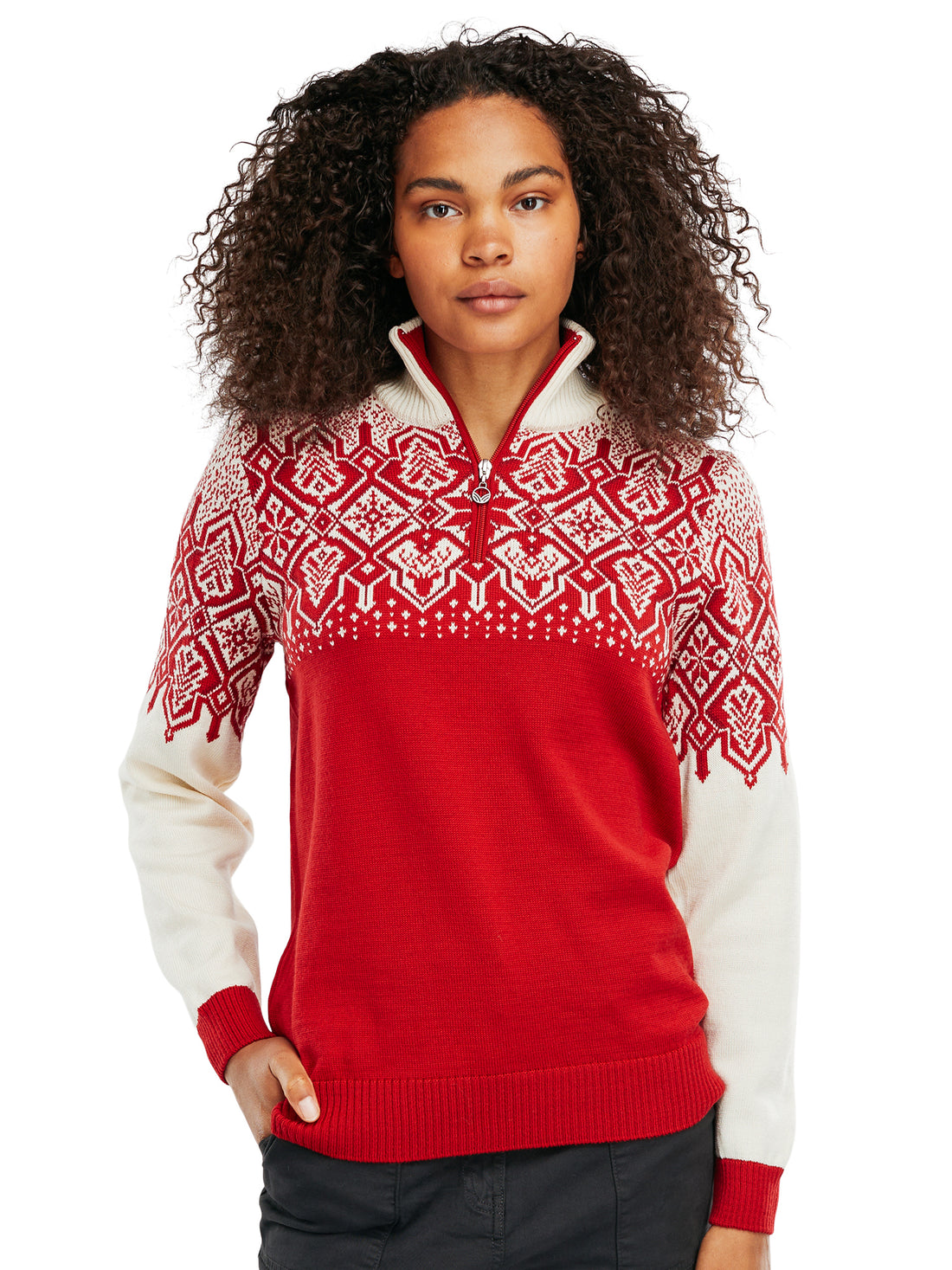 Dale of Norway - Winterland Women's Sweater - Raspberry