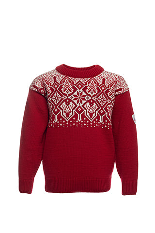 Dale of Norway - Winterland Kid's Sweater - Red