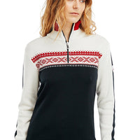Dale of Norway - Dystingen Women's Sweater - Black and red