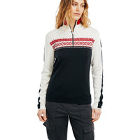 Dale of Norway - Dystingen Women's Sweater - Black and red