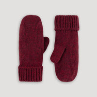 Rella - Jersey Cable Mitt - Redwood