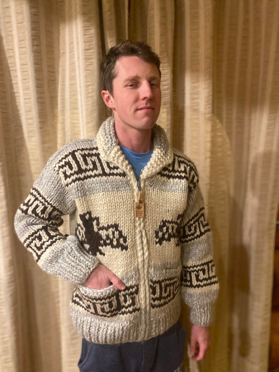 Cowichan Design Sweater - Medium