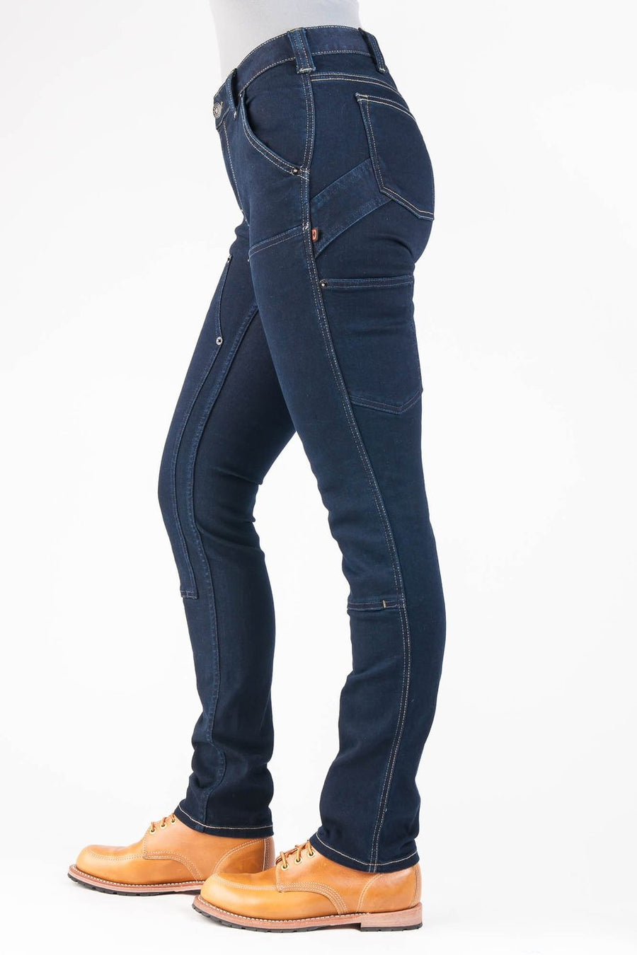 Dovetail Workwear Maven Slim Pants, No Fade Denim, 30 Inseam - Womens, FREE SHIPPING in Canada
