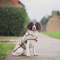 Hettie - Oatmeal Jasper Dog Coat